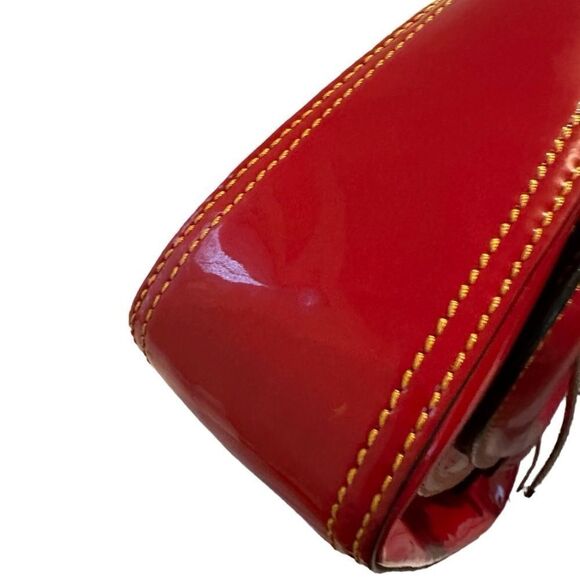 Fendi red patent leather tote - Picture 4 of 14